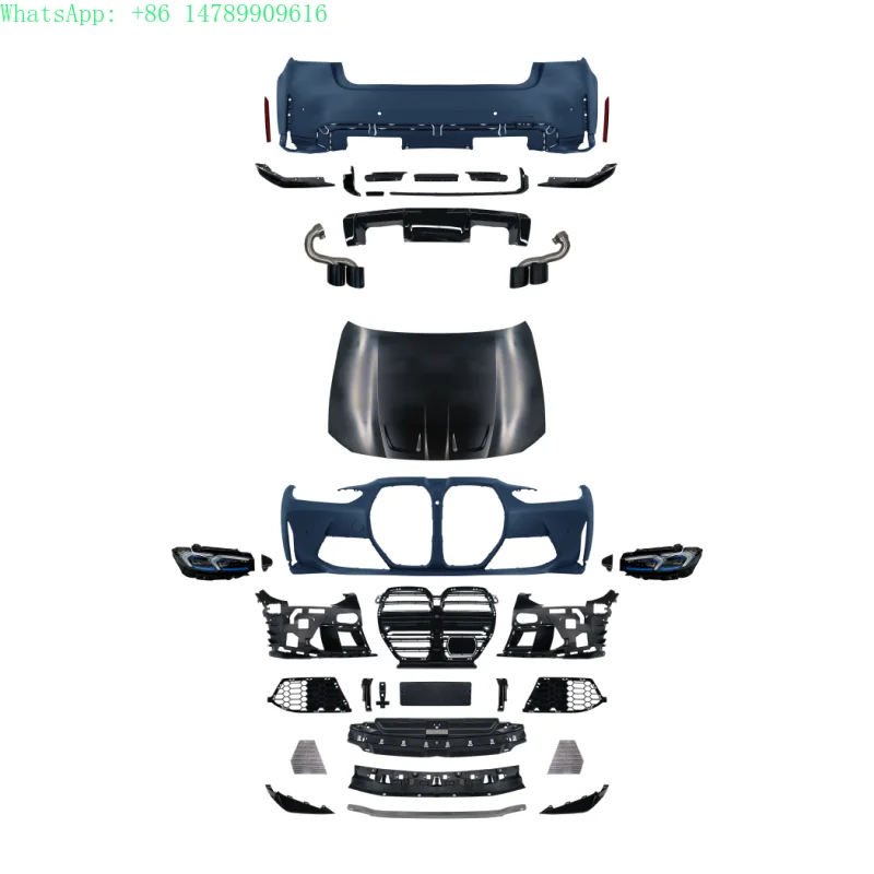 M3 Wide Body Kit for  3 Series G20 Upgrade G80 M3 Bumper Hood Fender Headlight Side Skirt 2019-2022
