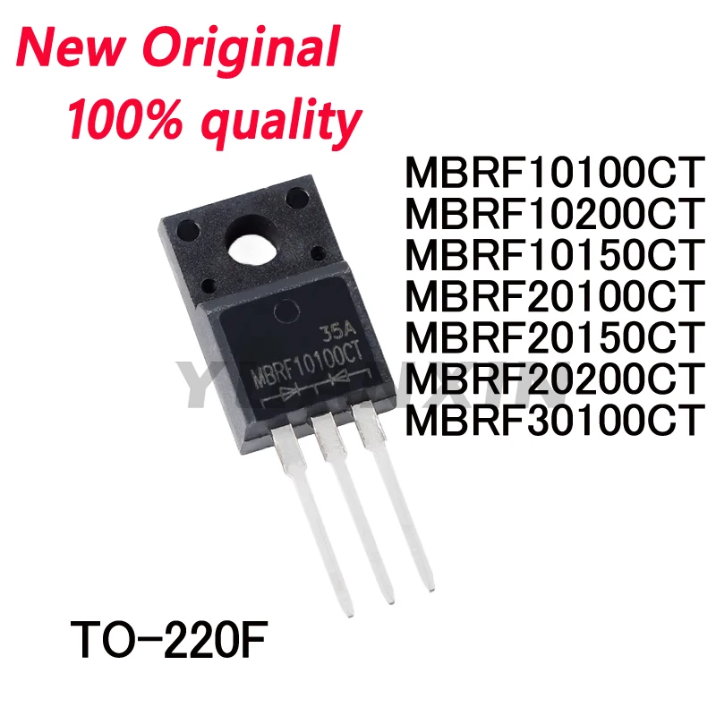 10 SZTUK Nowe Oryginalne MBRF10100CT MBRF10200CT MBRF10150CT MBRF20100CT MBRF20150CT MBRF20200CT MBRF30100CT TO-220F Dostępne od ręki