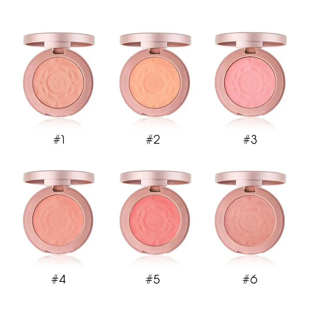 لوحة مكياج متعددة الوظائف للوجه وأحمر الخدود مقاومة للماء غير لامعة للفتيات والأولاد والنساء والرجال لحفلات الزفاف #5