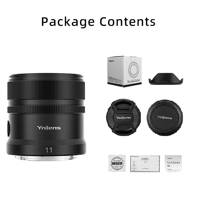 YONGNUO YN11mm F1.8Z F1.8S voor Nikon Z voor Sony E Autofocus Lens Ultra Groothoek APS-C Lens voor A6700 A6000 ZV-E10 Z8 Z9