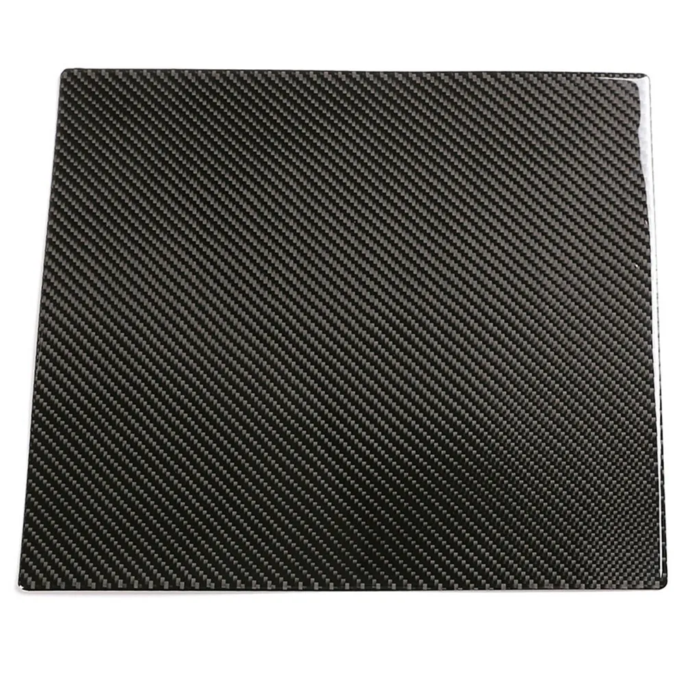 

Rear Exhaust Air Outlet Anti-Kick Panel Cover Carbon Fiber for Toyota Tundra- 2014-2021