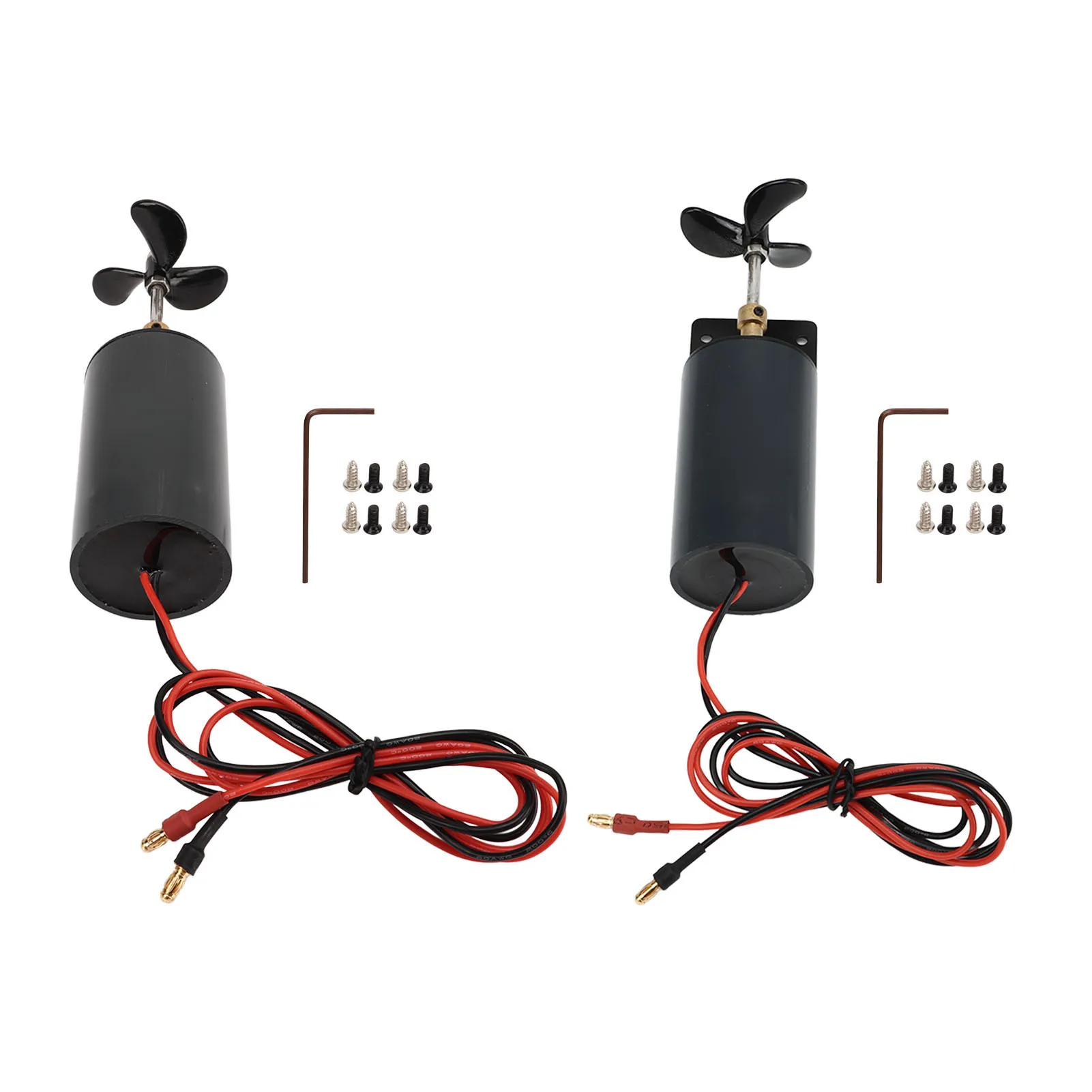 Propulsor submarino teledirigido, Motor cepillado para modelo de barco a Control remoto, 545 50T