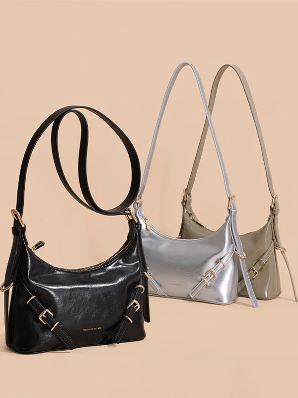 

Woodblue женская сумка подмышки из кожи премиум-класса, новая летняя сумка в форме полумесяца, дорожная мотоциклетная сумка, легкая Ci Chic