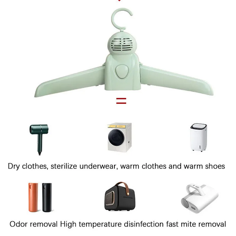 휴대용 건조 행어 신발 건조기, 스마트 가정용 소형 건조기, 따뜻한 공기 건조기, 여행 인공물