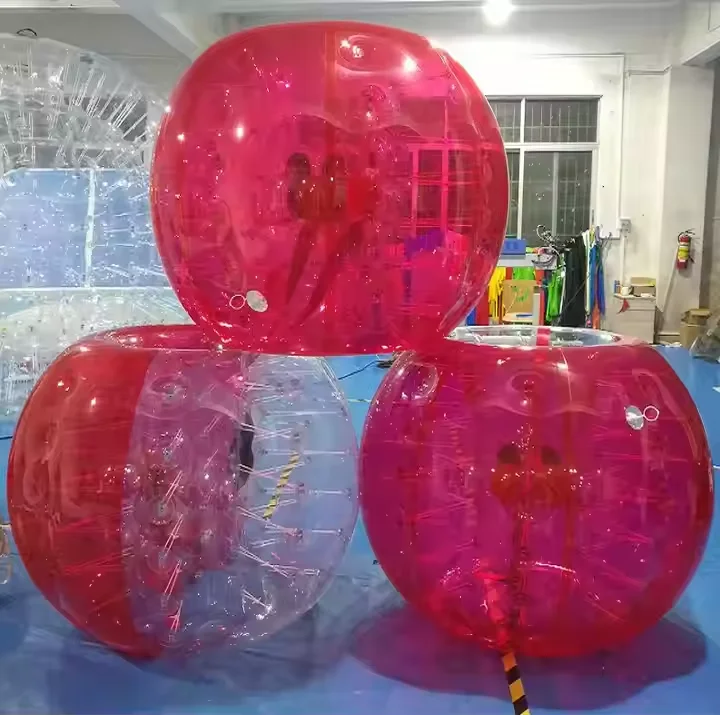 Inflatable Football Bubble Ball Bumper Ball 1.5m PVC Body Zorb Ball Bubble Soccer Human Bouncer Bubble Ball Zorb Ball