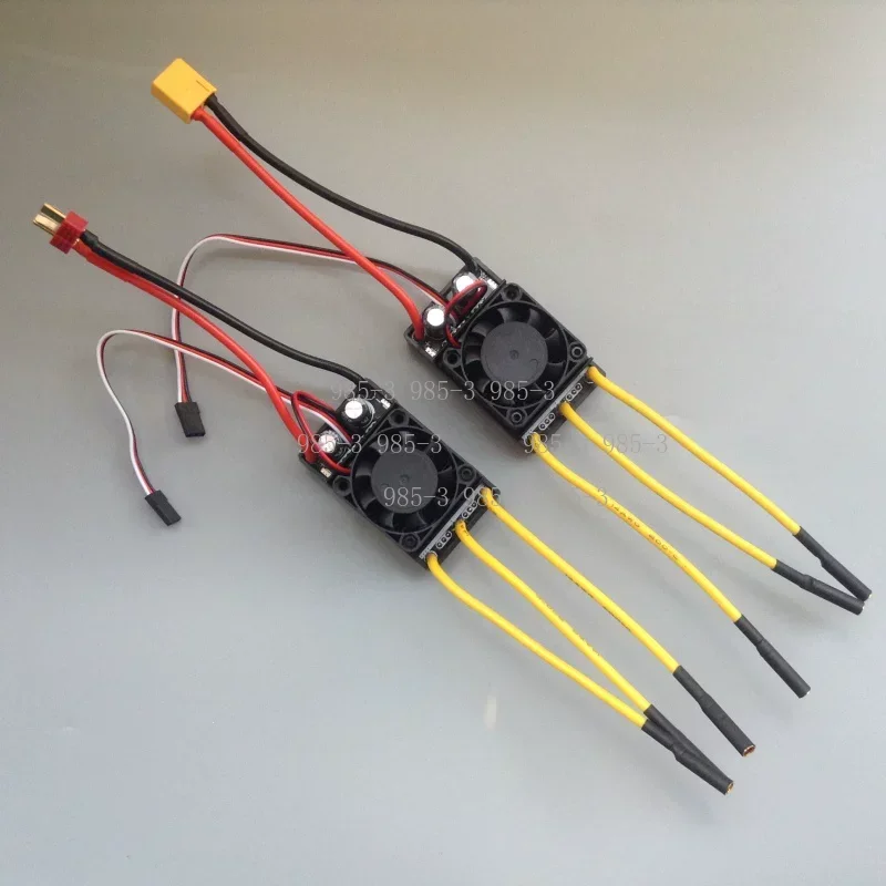 70A Brushless ESC Air Cooled Two-Way, 2S-6S Lipo Electronic Speed Controller for RC Car RC Boat Underwater Robot Thruster