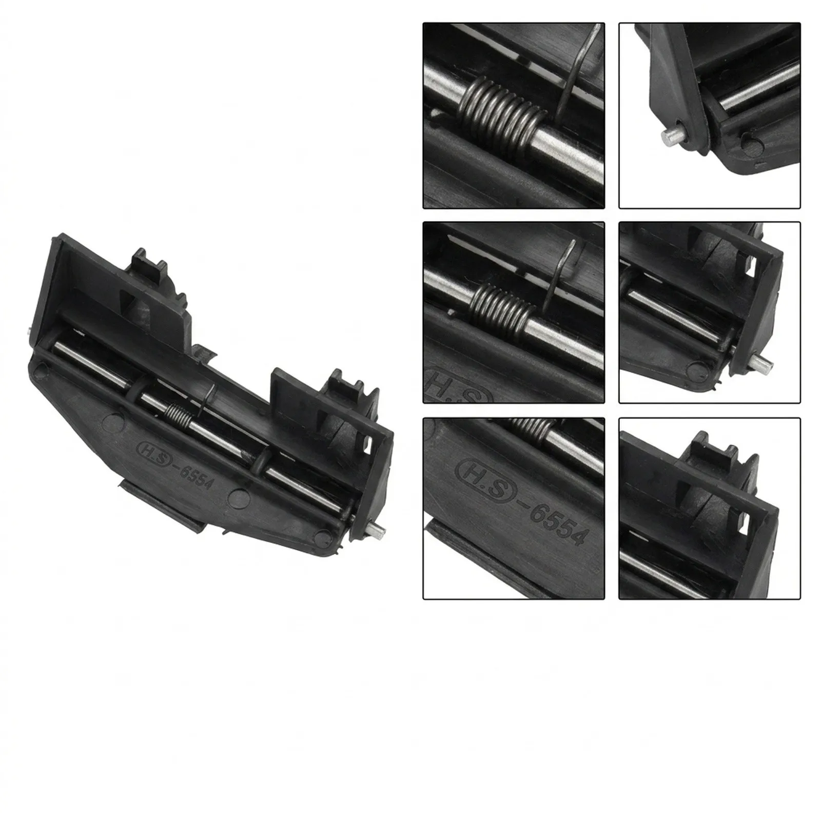 Petrol Flap DOOR HINGE Petrol Flap Black DOOR HINGE Petrol Flap Fuel Tank Gas Plastic And Aluminum Brand New New Arrival