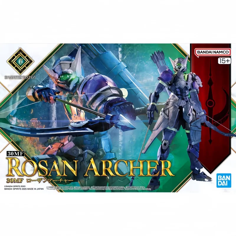 

New Sale Spot Authentic Bandai 30 Minute Fantasy Series Rosan Archer Action Figures Model Toys Decoration Surprise Gift Toys