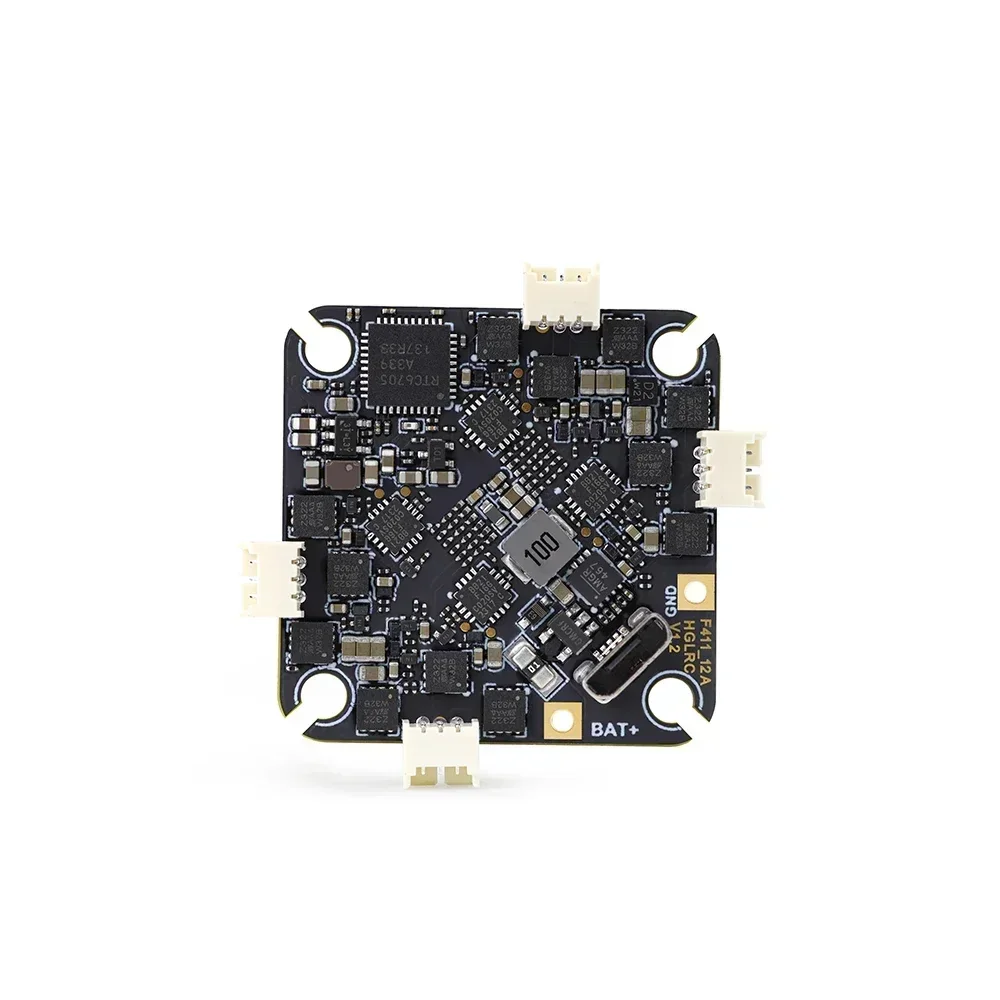 SPECTER F411 12A AIO FC 12A 4in1 ESC 400mW UART ELRS 2.4G 2-4S 25.5X25.5mm Stack For FPV Freestyle Drone Build