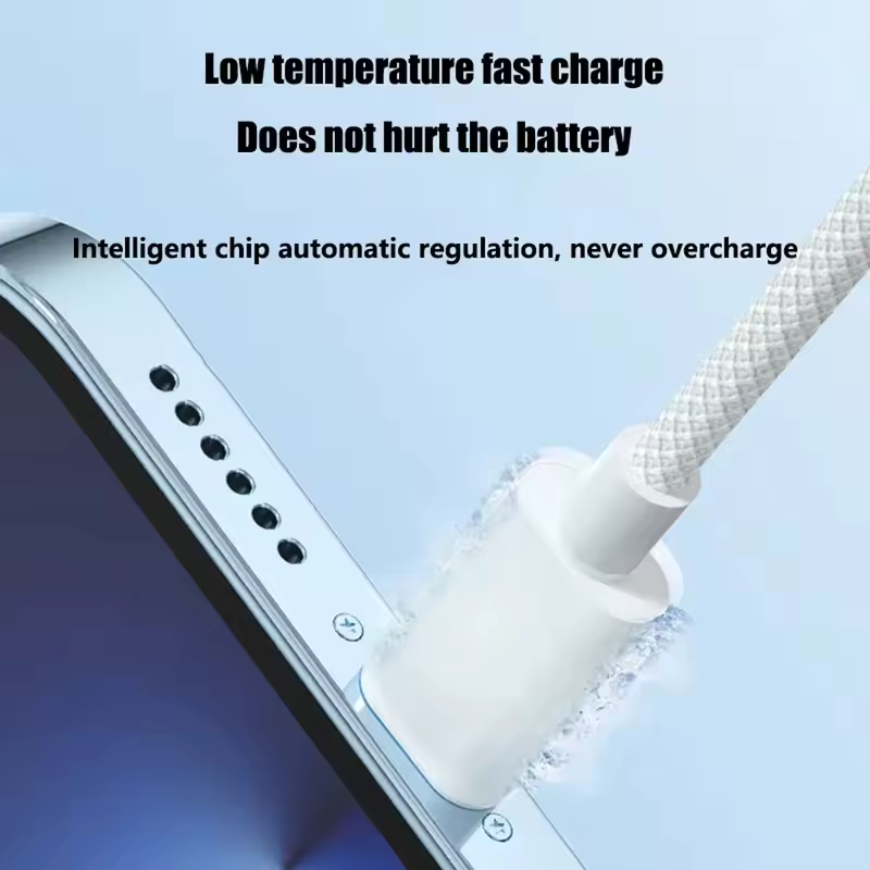 PD 20W USB C Cable For iPhone 14 13 12 11 Pro Max Xs 8 Plus iPad Wire 3A Fast Charging Cord Type C Data Cable for iPhone - Image 5
