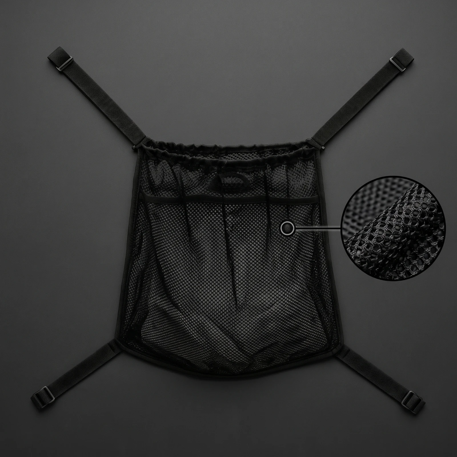 Stroller Accessories - Lightweight Stroller Organizer Storage Mesh Bag