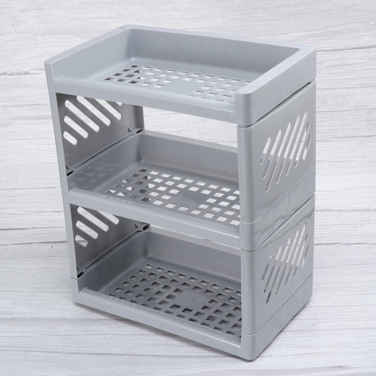 

Practical 3 Layer Storage Case Durable PP Material ganizer For Lipsticks Eyebrow Pencil Eyeliner Brush Mascara Nail