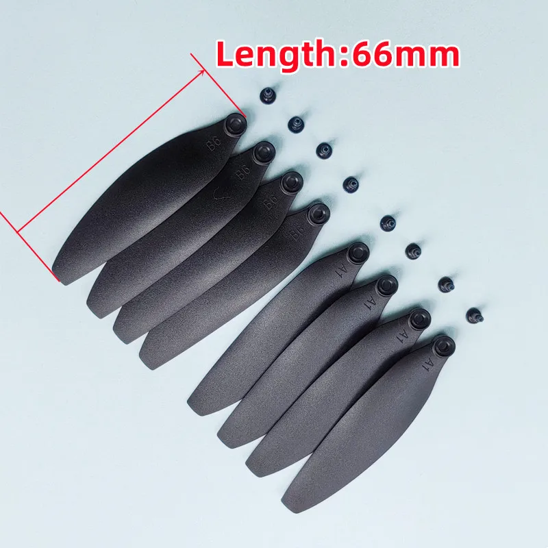 Versão sem escova Drone Propeller Blade, Peça de reposição original, Acessório do rotor de asa, Z908 MAX PRO, 8 peças por conjunto