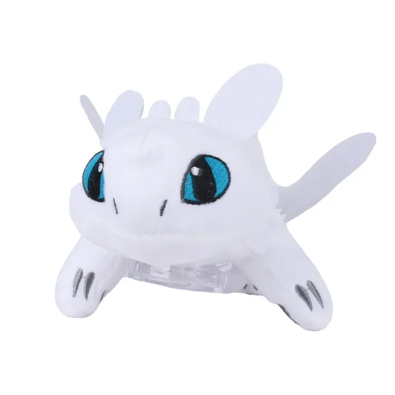 Kawaii Anime Dragon Tamer Toothless Baby Wings Moving Roof Doll Cute Cartoon Car Exterior Sunroof Pendant Doll Toys Kids Girl