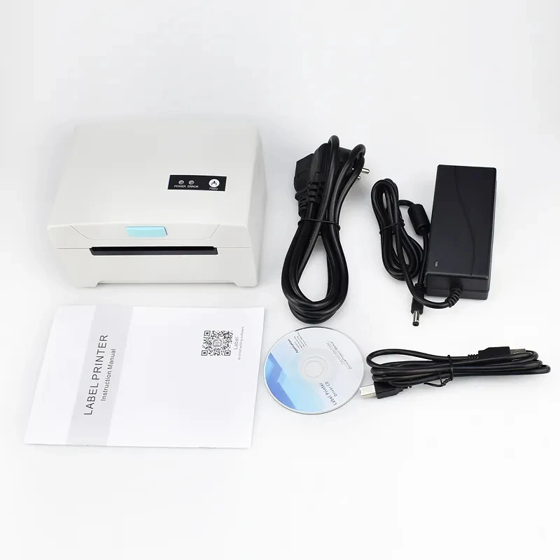 ZHUOYMA Bluetooth Thermal Label Printer Barcode printer 80mm Thermal Receipt printer Support Thermal adhesive sticker Paper 8600