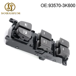 SORGHUM New For Hyundai Sonata 2008-2010 Front Left Driver Side Power Window Switch Button Master OEM 935703K600 93570-3K600