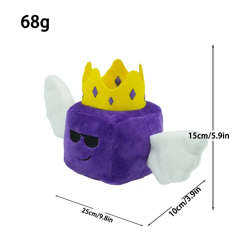 Lucky Block Plushie Cute Game Plush Toy Soft Stuffed Cube Doll Kawaii Kids Birthday Gift Home Room Decor Collectible 2026 New