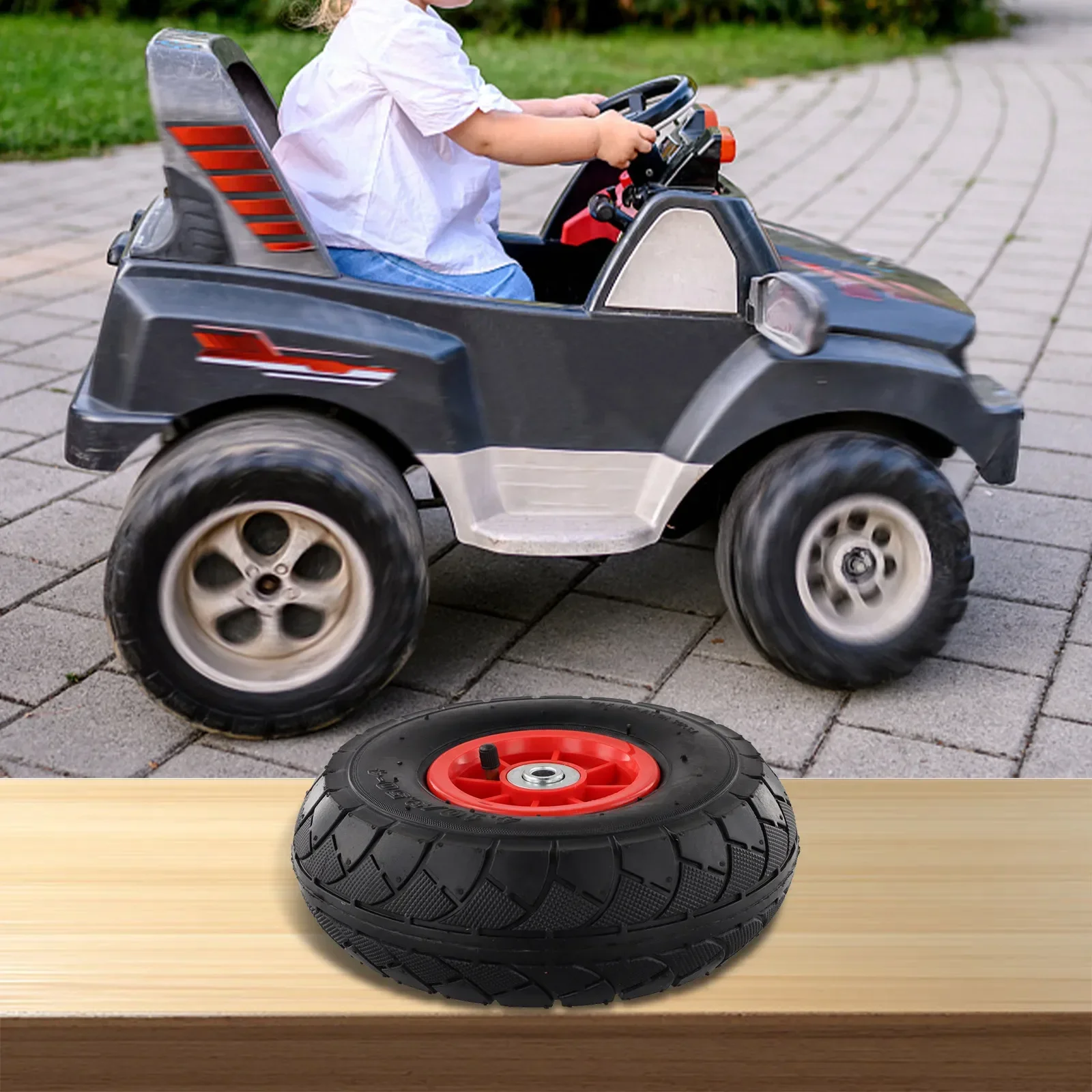 Rubber Tire For Kid\'s Electric Car Children\'s Vehicle Pneumatic Wheels General Purpose Motors Electrical Equipment Supplies
