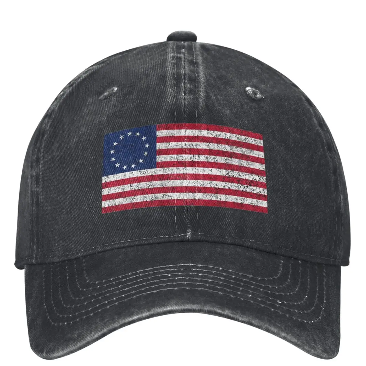 

Distressed Betsy Ross USA Flag Baseball Cap Independence Day Outdoor Sports y2k Trucker Dad Hat Women Sun Visors Snapback Cap