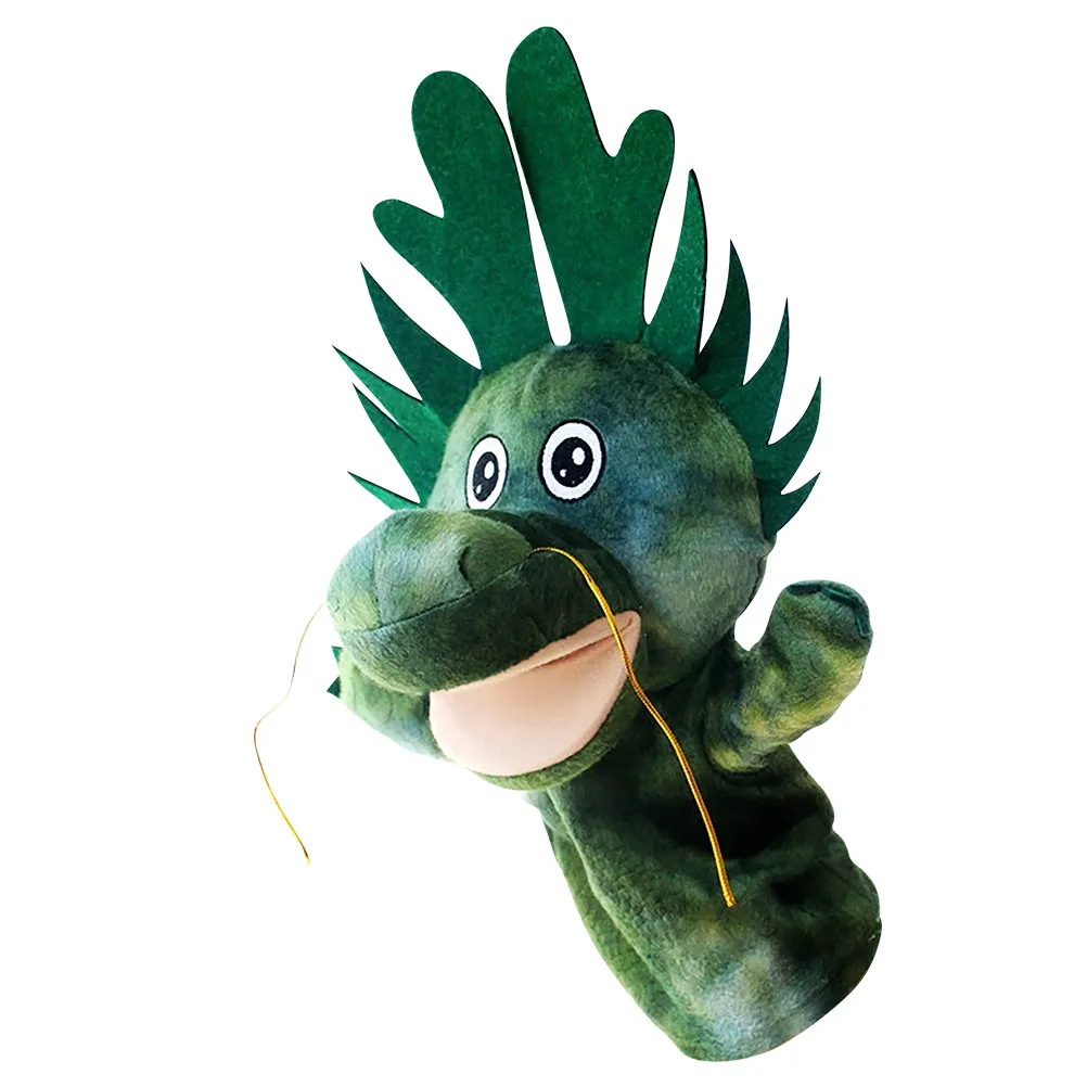 

Cartoon Dragon Hand Puppet for Kids Interactive Storytelling Role Play Parent Child Bonding Gift Birthday Party Holiday