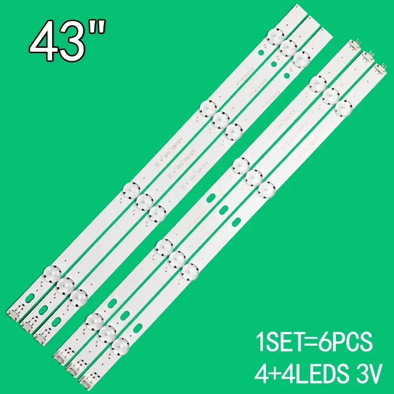 tira de retroiluminacao led para 43uh610v 43uh619v 43uh603v 43uf6407 43uf6400 43lh604v 43uh610a 43uh6030 43lh60 fhda tipo uf64 uhda ssc 01