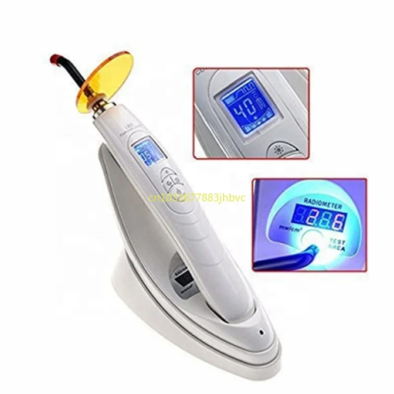 Dentist Tool Portable Cordless LED Curing Light With Light Meter