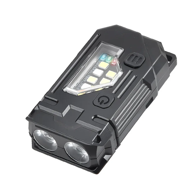 New Mini Clip Light for Cross-Border Sales: COB Keychain Light LED Keychain Flashlight, Outdoor Portable Flashlight & Work Light