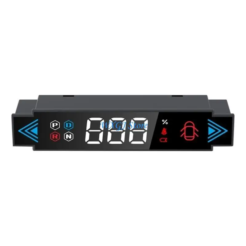 

37JE HUD Car Head Up Display Speedometer for Car 3/Y Auto Fatigue Driving Reminder
