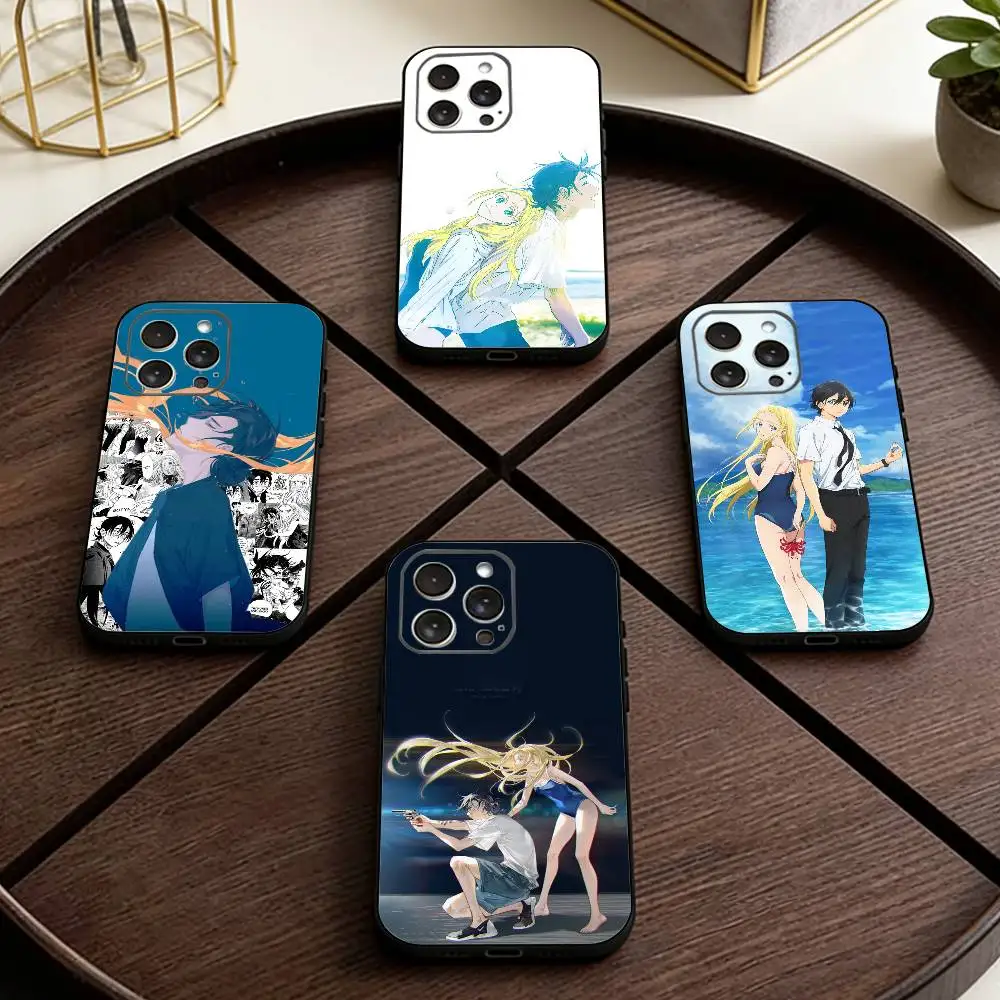 

Summer Time Rendering Phone Case For iPhone 17,16,15,14,13,12,11 Plus,Pro Max,XS,Soft Silicone Black Cover