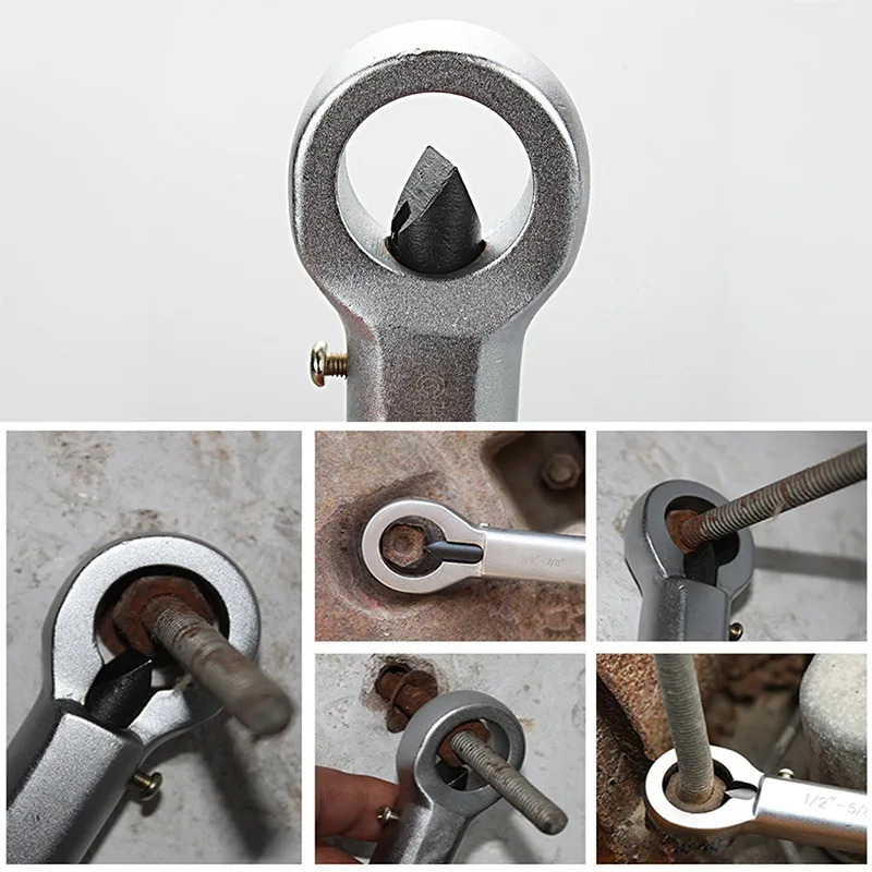 Nut separator 4-piece set, nut splitter, separation tool, cutter, sliding nut, breaker nut, manual tool