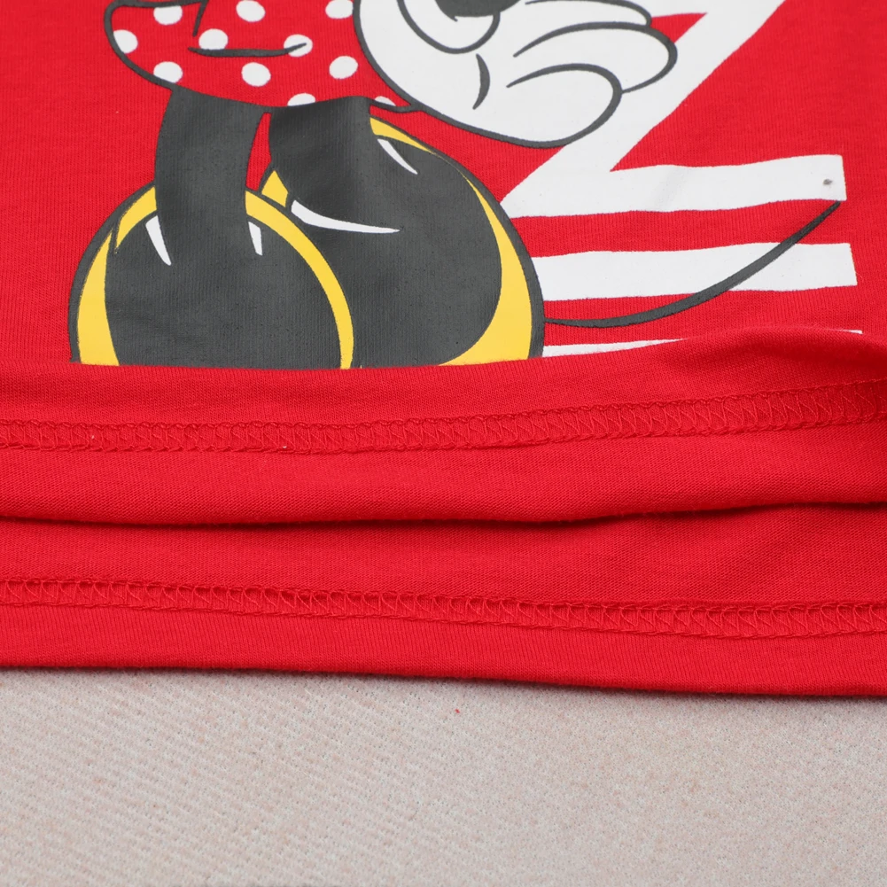 New Spring Kids Pjs Sets Minnie Pajamas for Children Cotton Boy Sleepwear Baby Pyjamas Long Sleeve Girl Sets Nightwear 2-7Years image 5