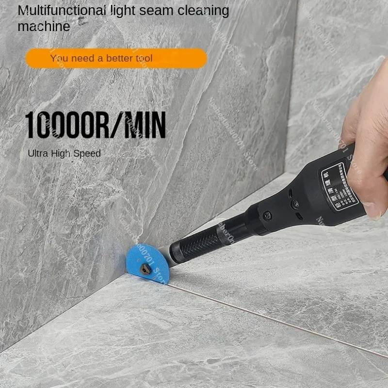 Cleaning Machine Electric Seam Cleaning Tool Tile Slotting Dead Angle Gap Cement Cleaning Flexible Shaft Seam Piece