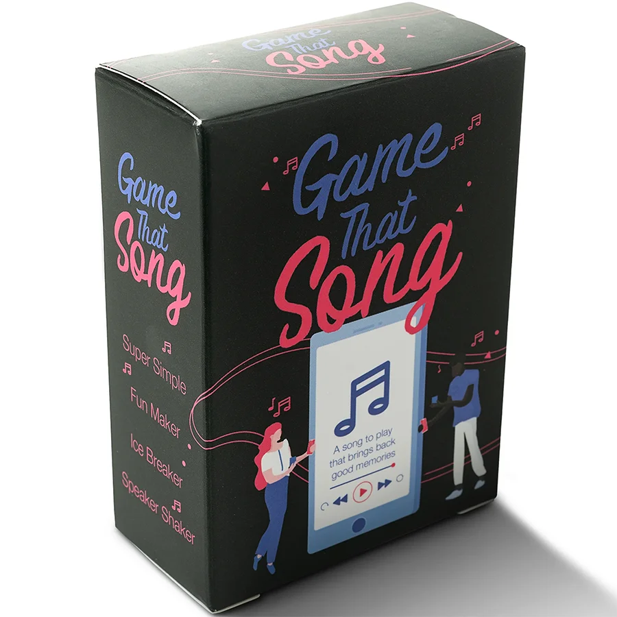 “Game That Song” Card game pairing deck, communication game between couples, tabletop game, toy gift, Valentine's Day gift