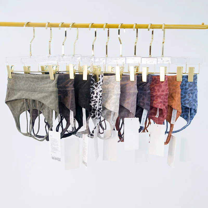 

Woman Sports Bra Animal Print W Front Slim Fit Sweat Wicking Yoga Underwire Push Up Shock Absorbing Running Detachable Pads