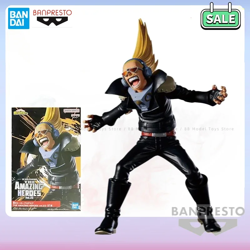 In Stock Bandai My Hero Academia The Amazing Heroes Present Mic Vol.23  Anime Action Figures Collection Decorative Model Toys