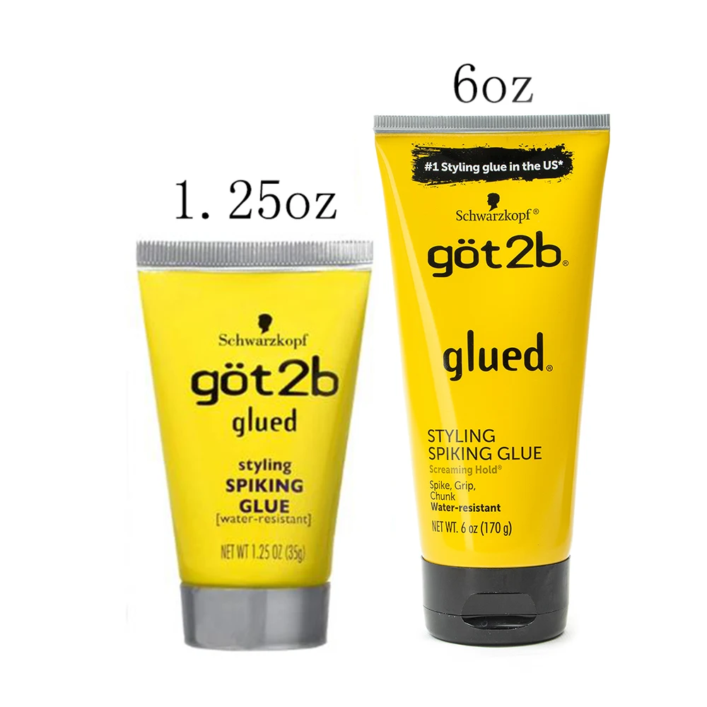 got2b gel for hair got2b Hair glued Gel Waterproof Hair Styling Products Makeup Stage Salon Hair Style got2b styling glue set