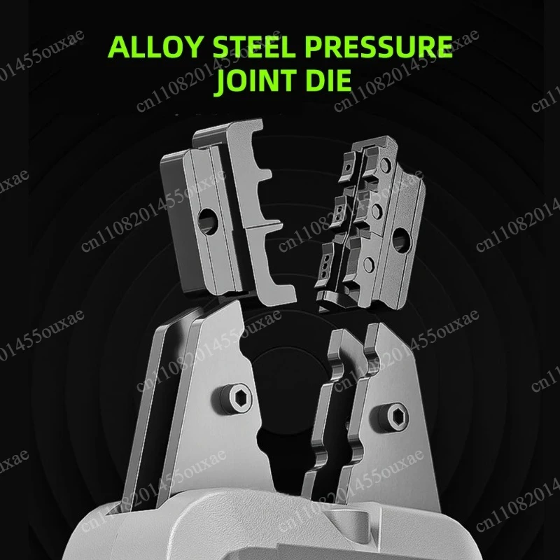 SC-50 Rechargeable Electric Terminal Crimper Cold Press Hand Tool For Open Copper Wire Terminal Crimping Work