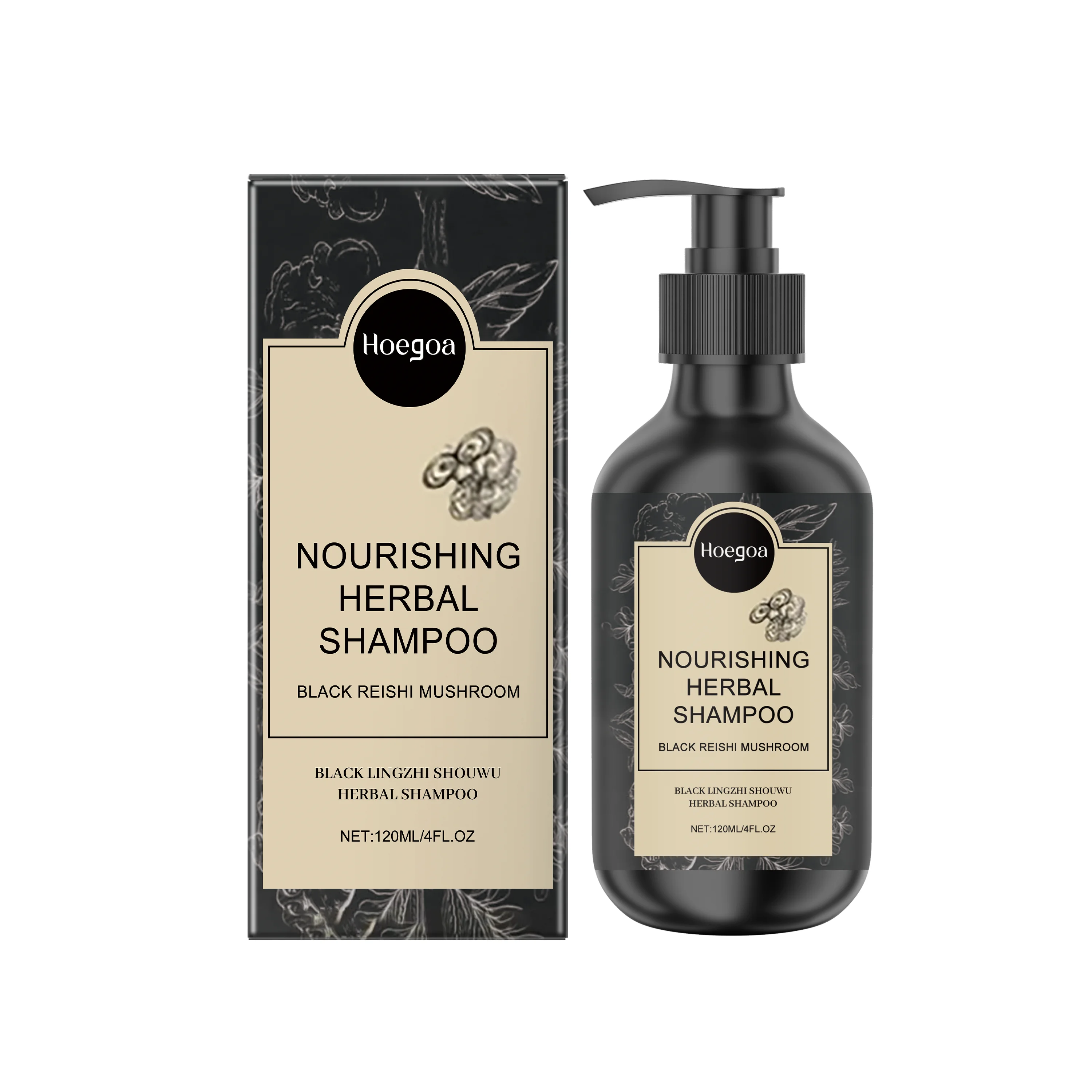 

Hoegoa Herbal Nourishing Shampoo Cleans And Moisturizes Scalp Care Strengthens Hair Softens And Lustrous Shampoo 1pcs