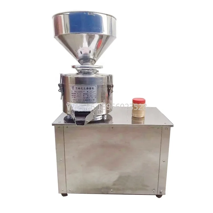 التجارية الفولاذ المقاوم للصدأ 30 كجم معجون الفول السوداني اللوز السمسم زبدة ماكينة الطحن #1