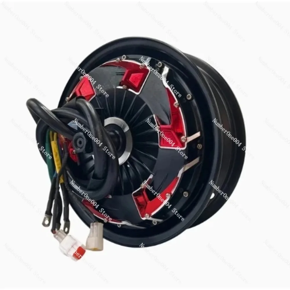 10 Inch Power Saving Motor 60V 72V 96V High Power 3000W 5000W Wheel Motor