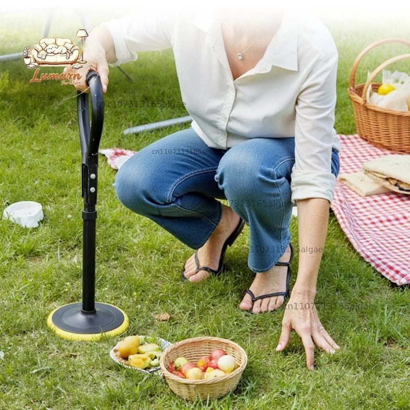 Mobility Aids Tool Adjustable Standing Aid Device To Help Get Up From Floor Lift Assists for Elderly 5 Height Safety Handles