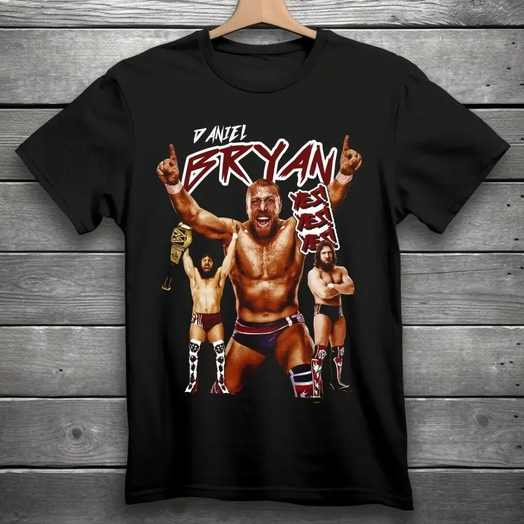 Daniel Bryan Wrestling T-Shirt Black  WWE