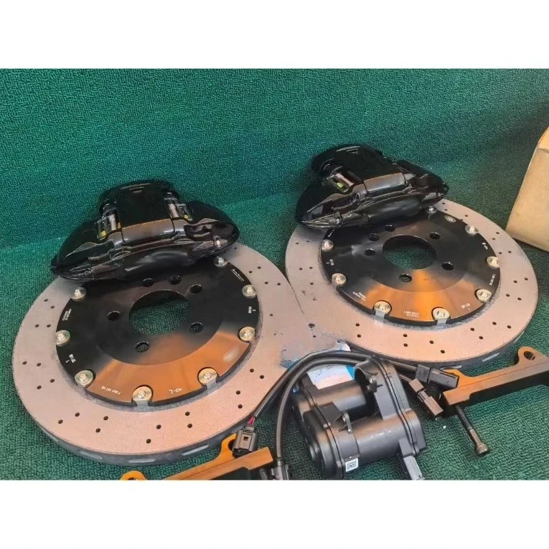 High Performance Aftermarket Rear 4 Pot EPB Brake System for Land Ro ver Range Ro ver 380mm with Stopart Carbon Ceramic Disc