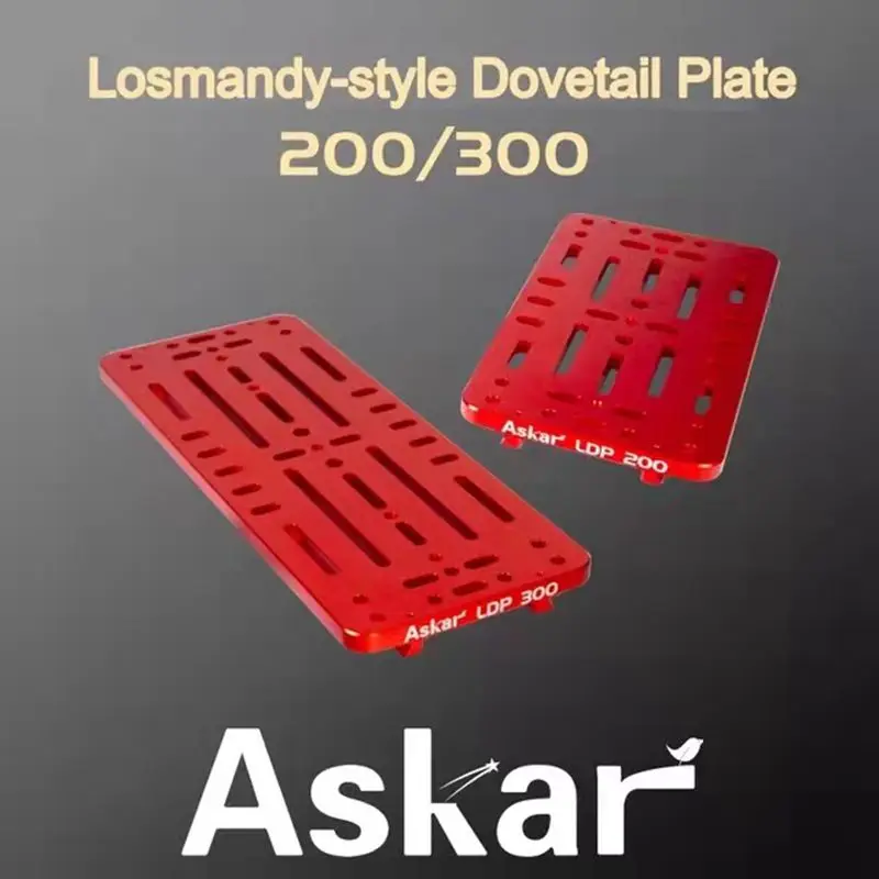 

SharpStar Askar Losmandy-Style Universal Multi-Functional Dovetail Plate 200mm 300mm Color