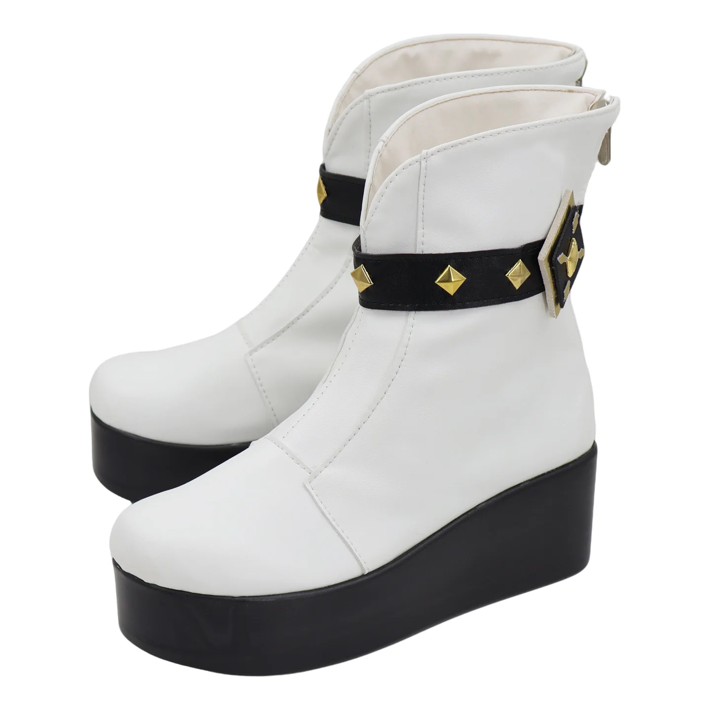 Akatsu kiriya aoi cosplay sapatos botas femininas meninas halloween carnaval festa botas de couro do plutônio feito sob encomenda