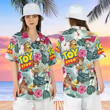 Buzz Lightyear Astro Blaster Hawaiian Shirt