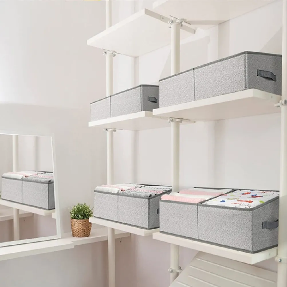 

Складной трапециевидный контейнер для хранения, большая корзина для шкафа, тканевый органайзер для одежды, многофункциональный ящик для хранения вещей в гардеробе для дома