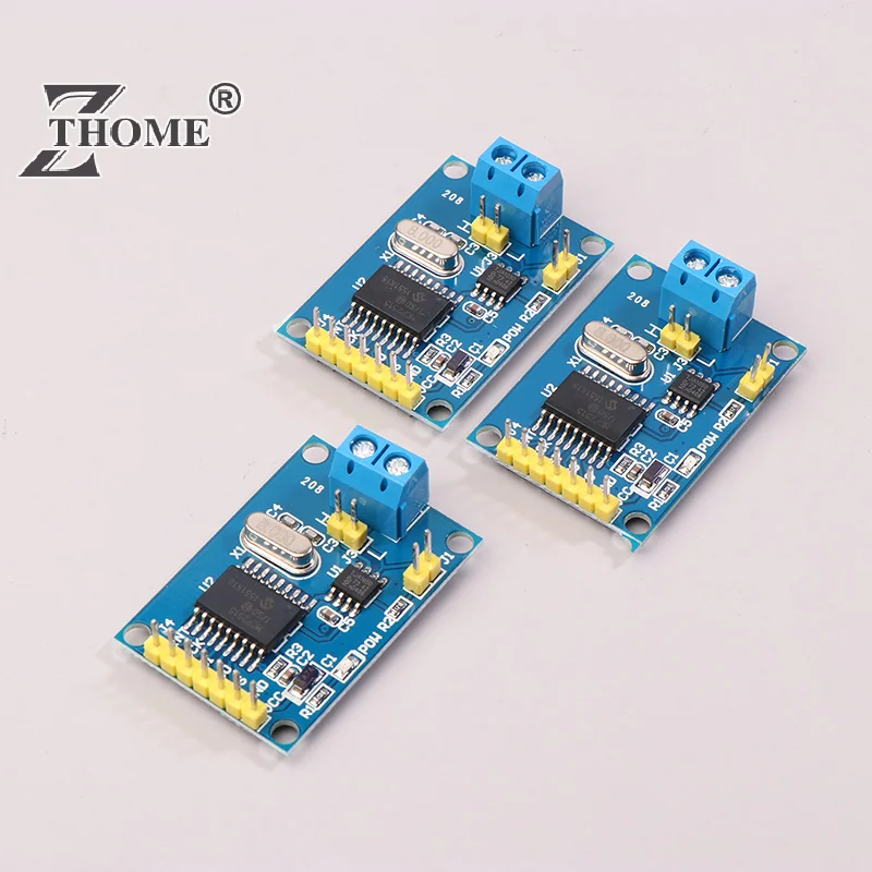 Placa de módulo de driver de ônibus mcp2515, receptor tja1050 spi para 51 módulo de interface de controlador de braço para arduino kit diy