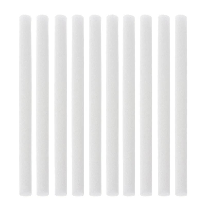2026 New 10pcs Absorbent Humidifier Cotton Sticks 8mm Wide Wicks for Home & Office Use