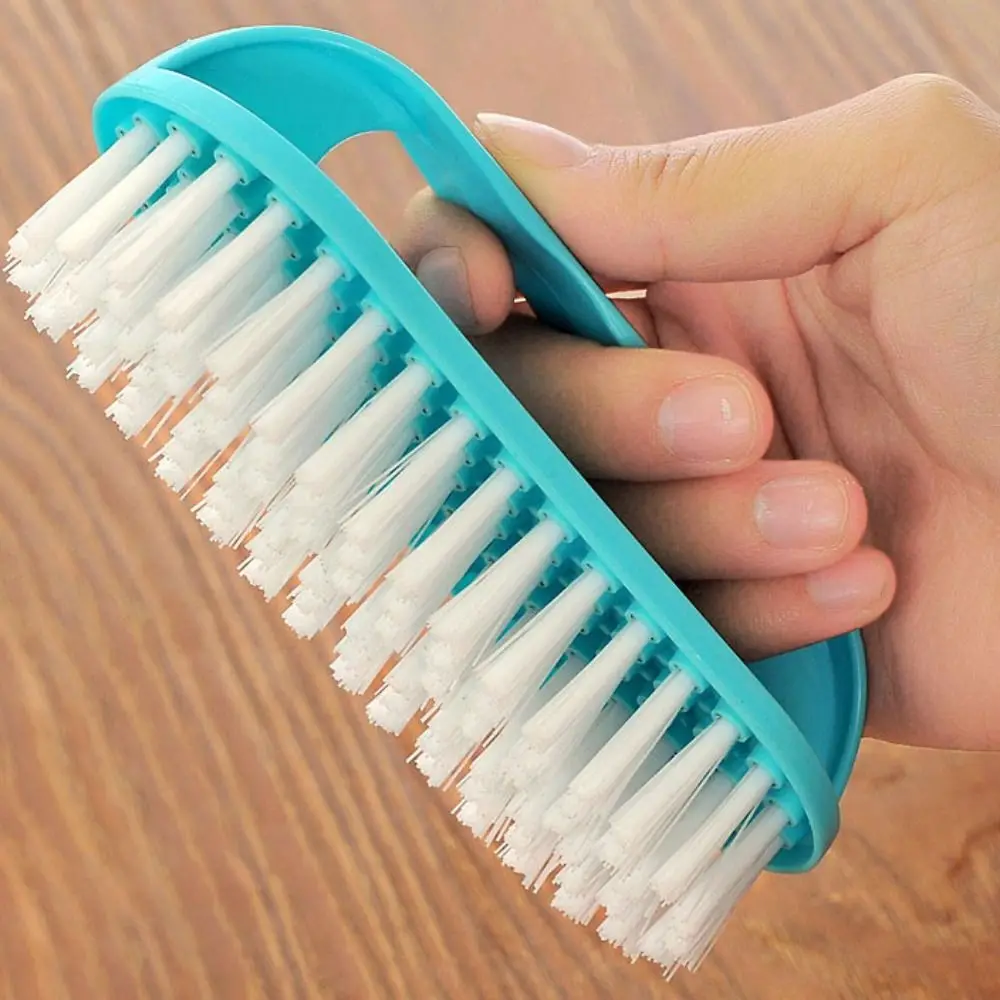 Multi-functional Plastic Shoe Brush Soft Bristle Scrubbing Clothes Brush Household Cleaning Brush Decontamination Laundry Brush